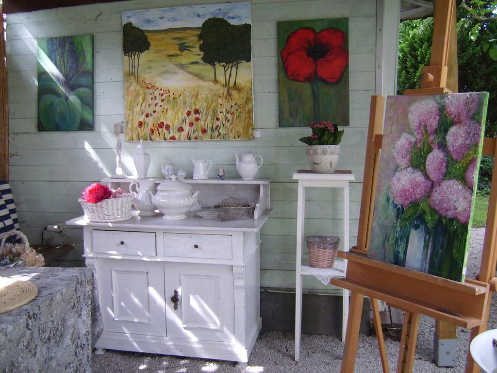 Romantikzimmer Im Antiquariat Sonnschied Kamer foto